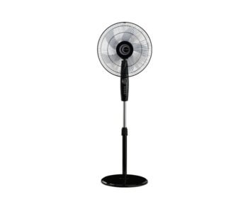 Elba Stand Fan Black (ESF-H1649TM)