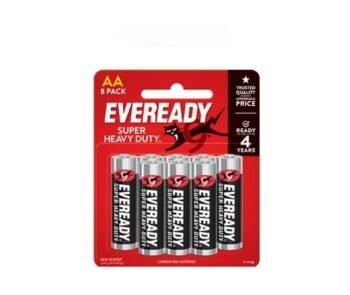 Eveready Super Heavy Duty 8 AA Battery (1215BP8)